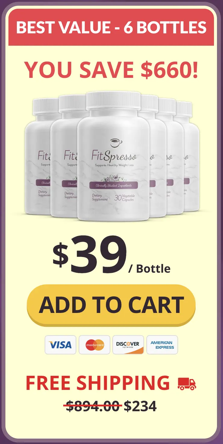 FitSpresso 6 Bottle Best Value Bundle – $39 per bottle, free US shipping, you save $660